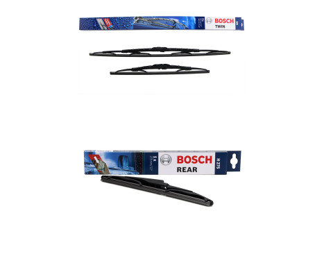 Bosch Windshield wipers discount set front + rear 605+H275