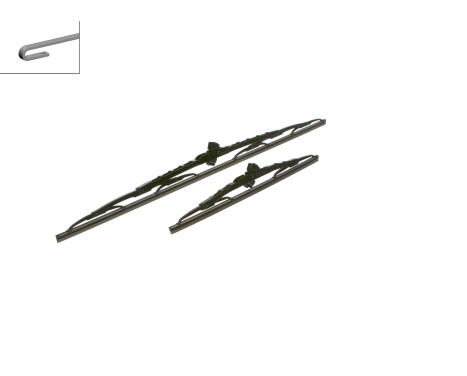 Bosch Windshield wipers discount set front + rear 605+H275, Image 5