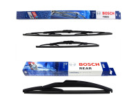 Bosch Windshield wipers discount set front + rear 605+H840
