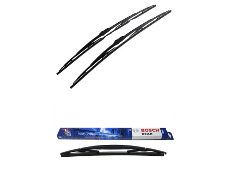 Bosch Windshield wipers discount set front + rear 608+H402