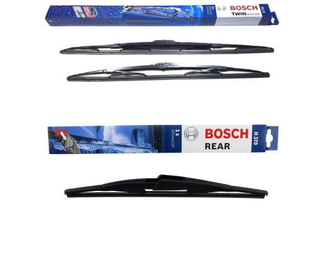 Bosch Windshield wipers discount set front + rear 611S+H370