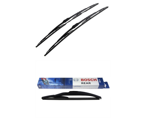 Bosch Windshield wipers discount set front + rear 612+H301