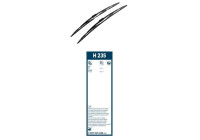 Bosch Windshield wipers discount set front + rear 613+H235