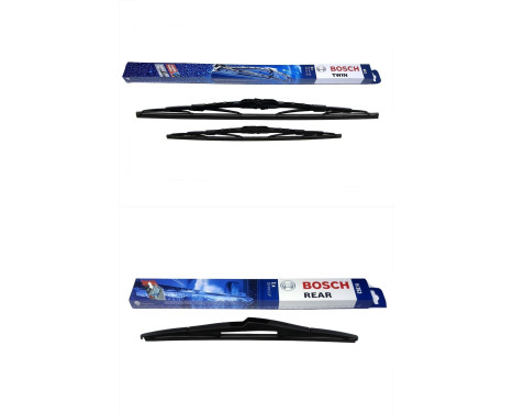 Bosch Windshield wipers discount set front + rear 653+H353