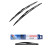 Bosch Windshield wipers discount set front + rear 654+H250