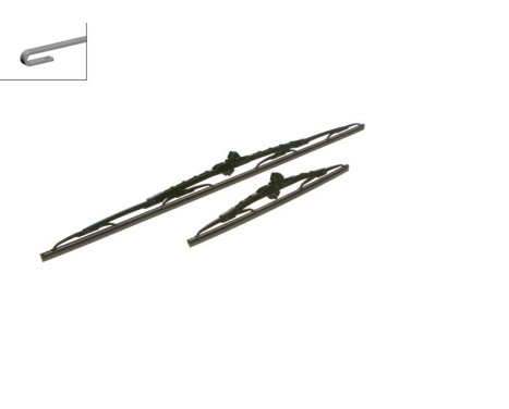 Bosch Windshield wipers discount set front + rear 654+H250, Image 13