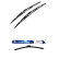 Bosch Windshield wipers discount set front + rear 801S+A400H