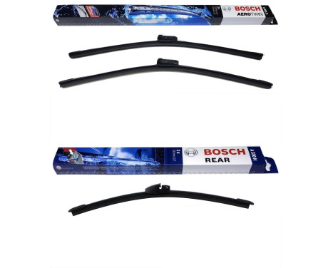 Bosch Windshield wipers discount set front + rear A051S+A330H