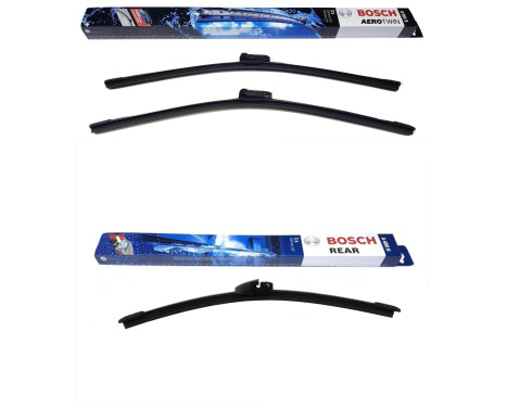 Bosch Windshield wipers discount set front + rear A051S+A400H