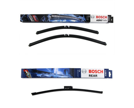 Bosch Windshield wipers discount set front + rear A072S+A340H