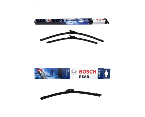 Bosch Windshield wipers discount set front + rear A088S+A281H