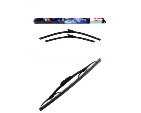 Bosch Windshield wipers discount set front + rear A088S+H305