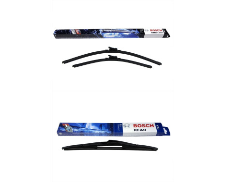 Bosch Windshield wipers discount set front + rear A088S+H353