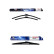 Bosch Windshield wipers discount set front + rear A088S+H353