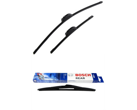 Bosch Windshield wipers discount set front + rear A106S+H304