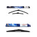 Bosch Windshield wipers discount set front + rear A116S+H351