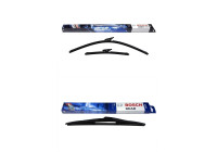 Bosch Windshield wipers discount set front + rear A116S+H353