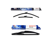 Bosch Windshield wipers discount set front + rear A116S+H840