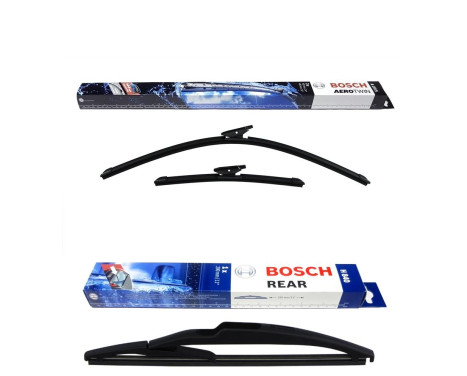 Bosch Windshield wipers discount set front + rear A116S+H840