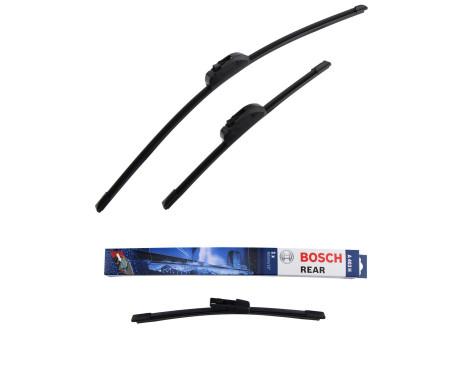 Bosch Windshield wipers discount set front + rear A138S+A403H