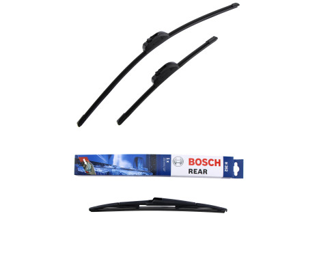 Bosch Windshield wipers discount set front + rear A156S+H352