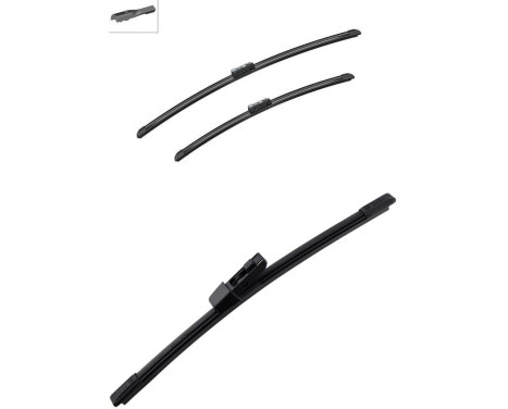 Bosch Windshield wipers discount set front + rear A164S+A360H