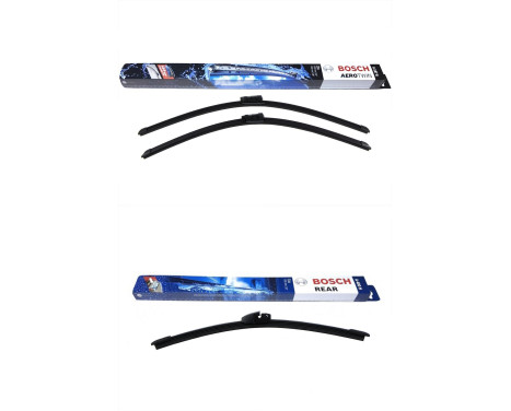 Bosch Windshield wipers discount set front + rear A187S+A400H