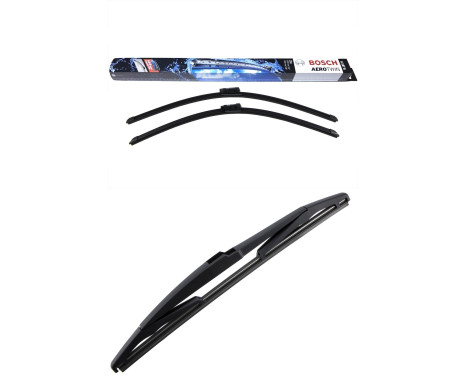 Bosch Windshield wipers discount set front + rear A187S+H283