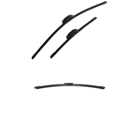 Bosch Windshield wipers discount set front + rear A204S+AM33H