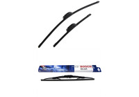Bosch Windshield wipers discount set front + rear A214S+H341