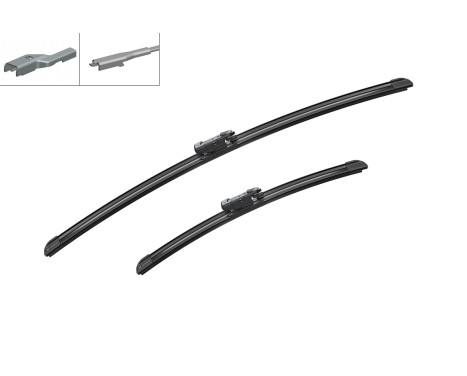 Bosch Windshield wipers discount set front + rear A292S+H840, Image 13