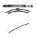 Bosch Windshield wipers discount set front + rear A297S+A332H