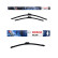 Bosch Windshield wipers discount set front + rear A309S+A281H