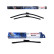 Bosch Windshield wipers discount set front + rear A309S+A282H