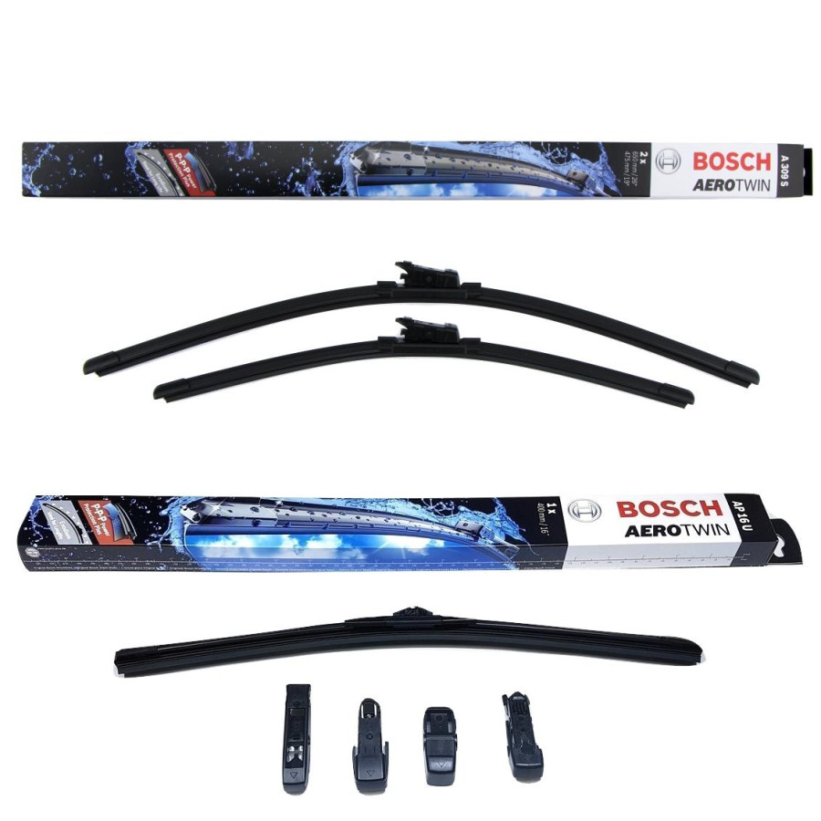 Bosch Wiper Blade Aerotwin AP16U, Length: 400mm – Single Front Wiper Bladess