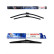 Bosch Windshield wipers discount set front + rear A309S+H304