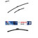 Bosch Windshield wipers discount set front + rear A404S+A281H