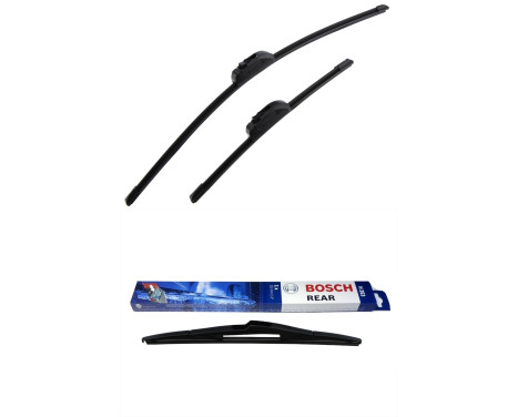 Bosch Windshield wipers discount set front + rear A408S+H353