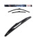 Bosch Windshield wipers discount set front + rear A414S+H240