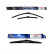 Bosch Windshield wipers discount set front + rear A414S+H353
