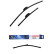 Bosch Windshield wipers discount set front + rear A523S+A351H