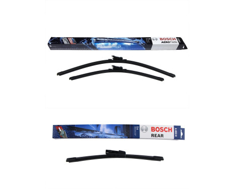 Bosch Windshield wipers discount set front + rear A555S+A403H