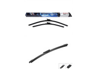 Bosch Windshield wipers discount set front + rear A555S+AM24H