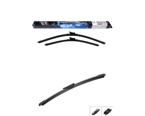 Bosch Windshield wipers discount set front + rear A555S+AM24H