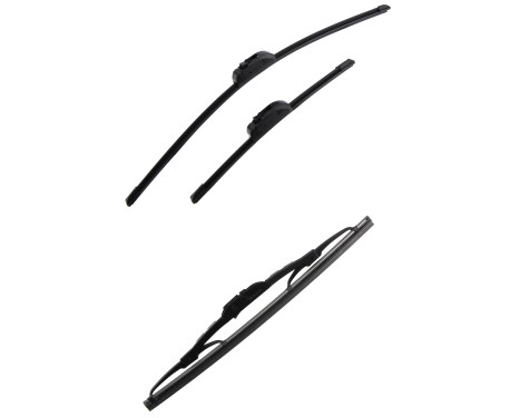 Bosch Windshield wipers discount set front + rear A583S+H251