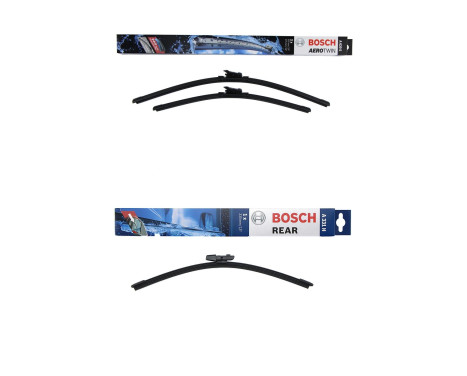 Bosch Windshield wipers discount set front + rear A620S+A331H