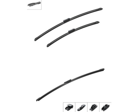 Bosch Windshield wipers discount set front + rear A621S+AM40H