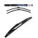 Bosch Windshield wipers discount set front + rear A640S+H330