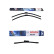 Bosch Windshield wipers discount set front + rear A863S+A251H