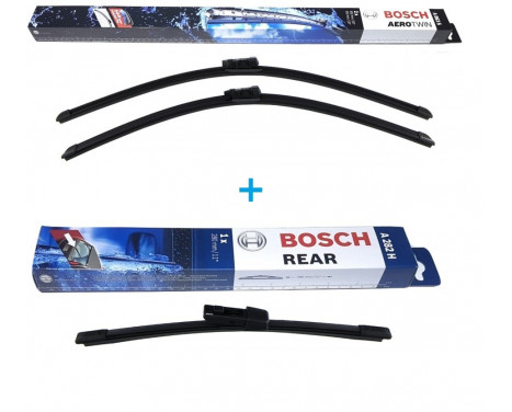 Bosch Windshield wipers discount set front + rear A863S+A282H